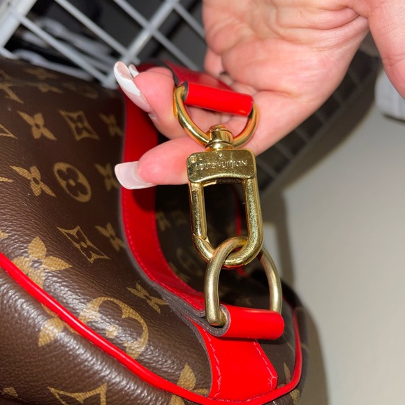 Louis Vuitton Keepall Bandouliere 50 Coquelicot - Picture 15 of 16